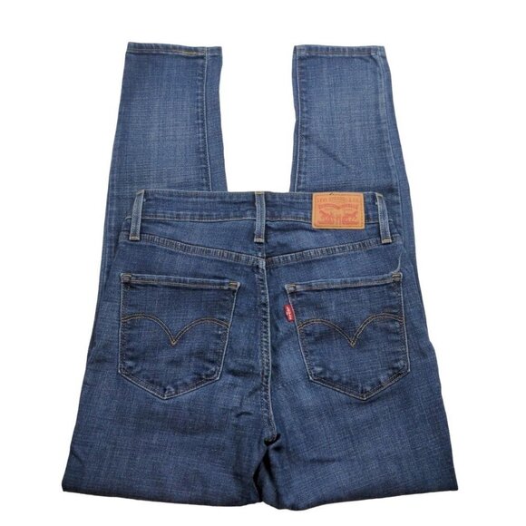 Levi's 721 Women's High Rise Skinny Jeans Size 26 Medium Wash Denim Casual - Picture 2 of 9